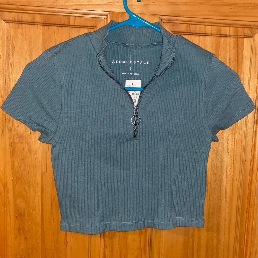 Aeropostale Zip Up Top
